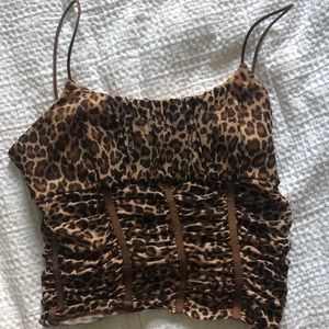NWOT Princess Polly Cheetah Tank
